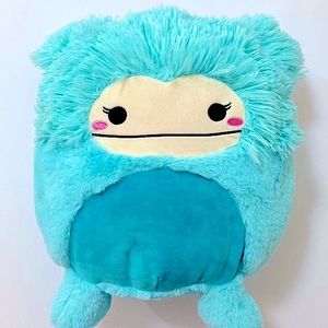 NWT Squishmallows RARE Silver Tag Fuzzamallow 12” Joelle.